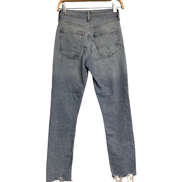 Agolde Merrel Mid Rise Straight‎ Leg Jeans Size 23 - Picture 4 of 9